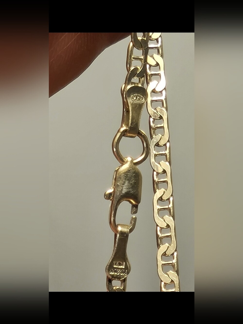9" Sterling Silver 925 Mariner Anchor Link 2.5mm Chain Bracelet Anklet 3.5g